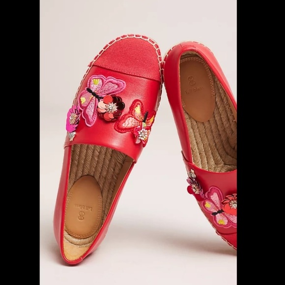 🌟HP🌟Anthropologie NWT Bill Blass Wyatt Espadrilles Size 8. - Picture 10 of 10